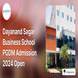 Dayanand Sagar Business School PGDM Admission 2024 Open; Check Direct Link Here